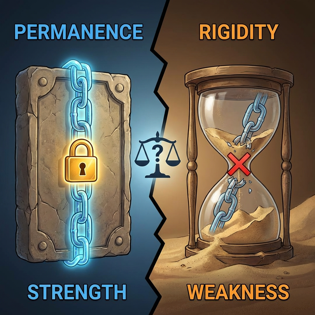 Blockchain and Data: Why Immutability Is Both Strength and Weakness